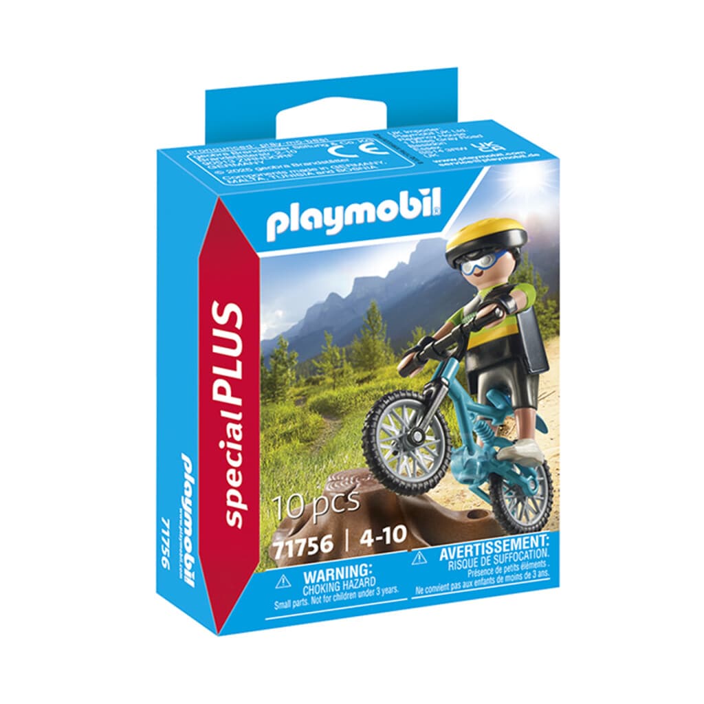 Ciclista de Montaña Special Plus Playmobil 10 Piezas - 2