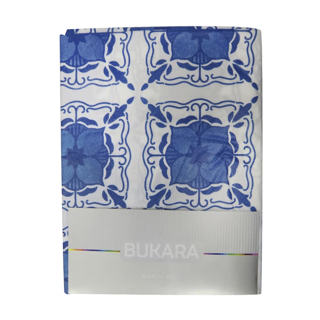 Mantel Bukara Peva Redondo 160 cm - 1583 AZULEJO AZUL - 1