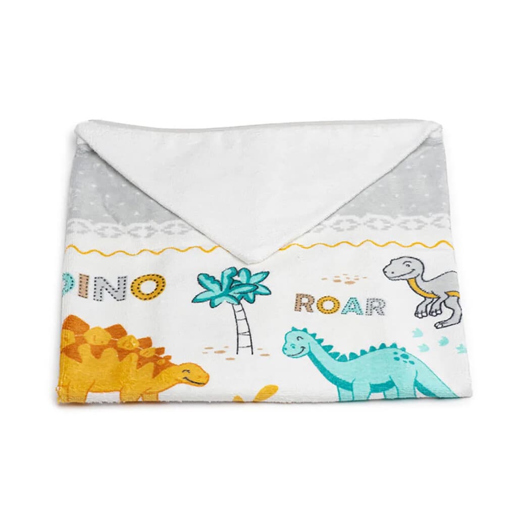 Toalla Con Capucha Bebé Döhler Velour 90 x 70 cm - DINO - 3