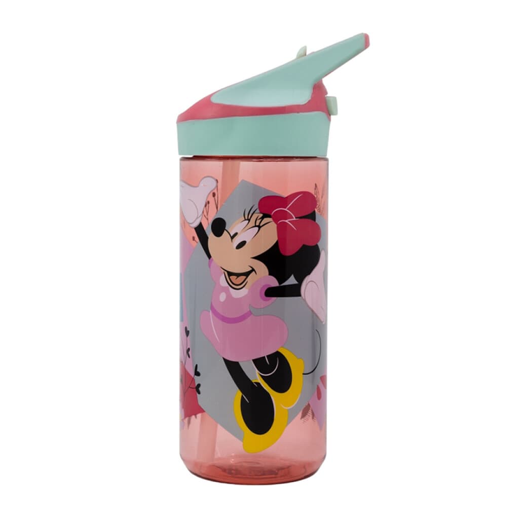 Botella Tritán 620ml con Pajita - Minnie - 1