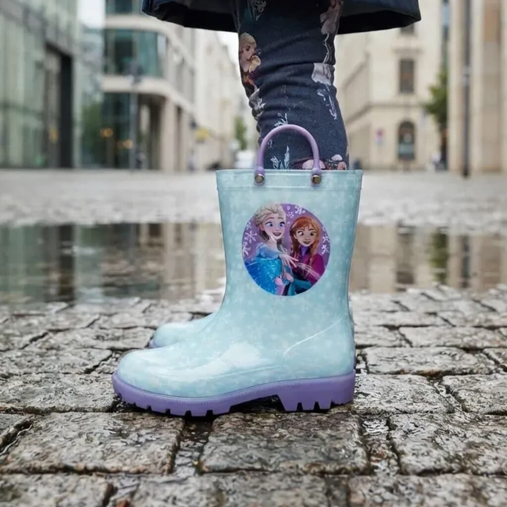 Botas de Lluvia Infantiles Frozen Talle 24 al 30 - Talle 25 - 1