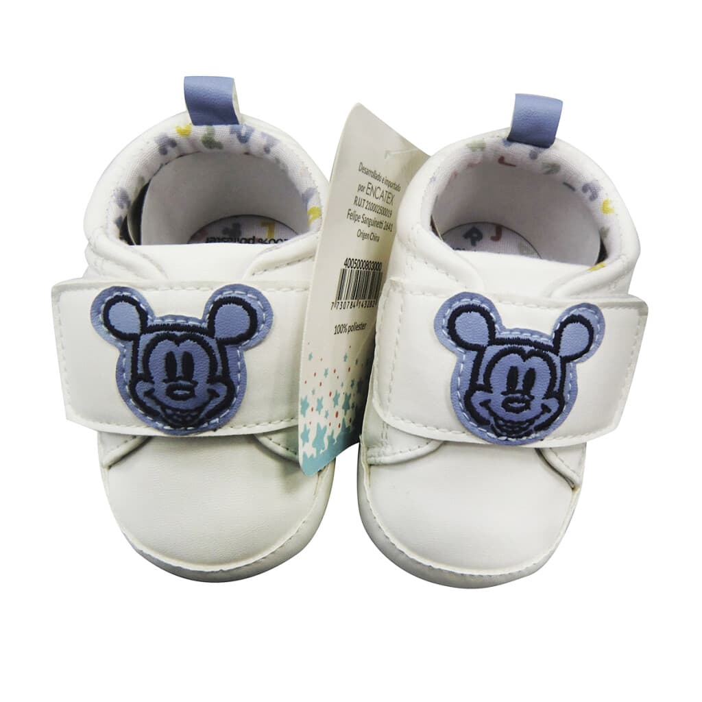 Calzado con Cinta Adherente Para Bebés Mickey 3 a 15 Meses - 3-6 M - 2