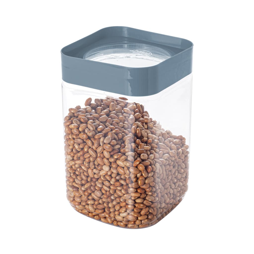 Recipiente con Visor en Tapa 2L Varios Colores - CELESTE - 1