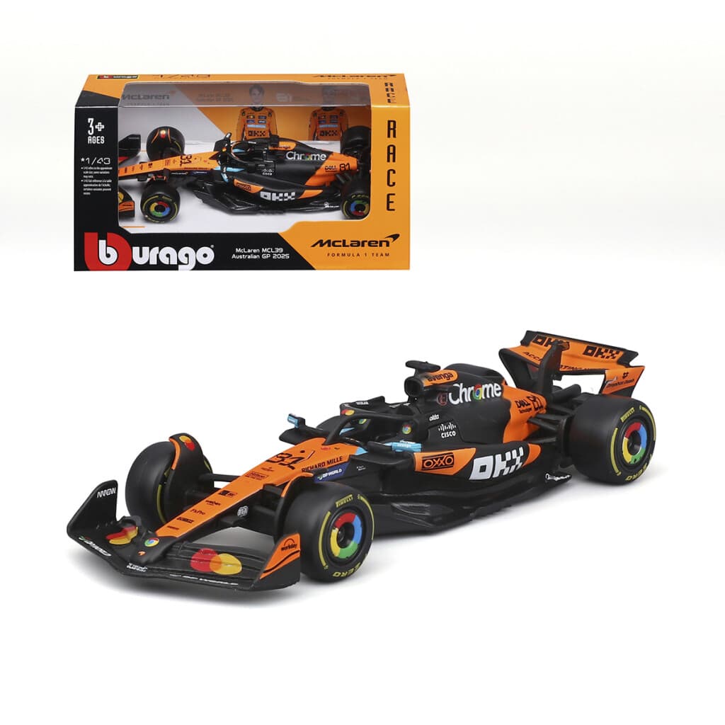 Auto Bburago Formula 1 McLaren Escala 1:43 - Oscar Piastri - 1