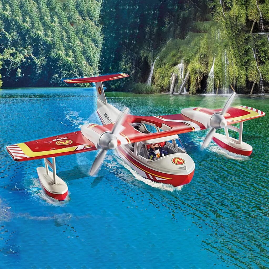 Hidroavión de Bomberos Playmobil 34 Piezas - 1