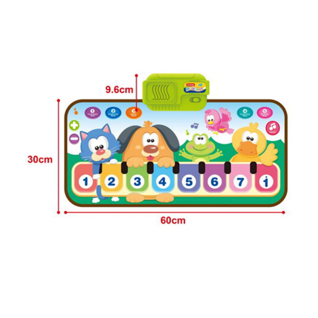 Alfombra Piano Musical Para Bebes 60 x 30 cm - 3