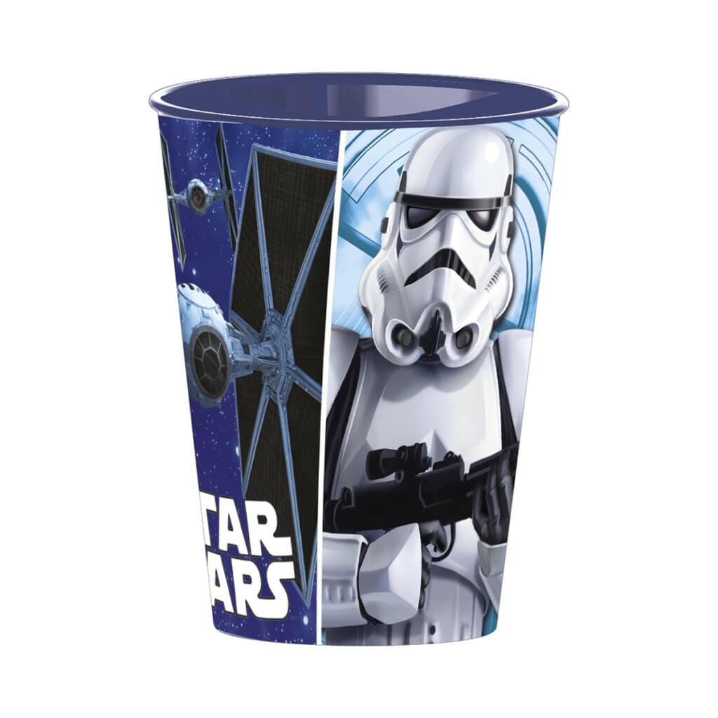 Vaso Plástico Star Wars 260 ml - AZUL - 2