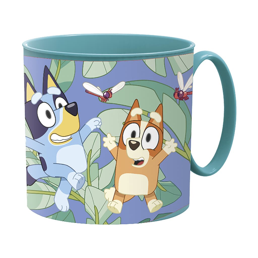Taza Plástica Easy Bluey para Microondas 265 ml - 1