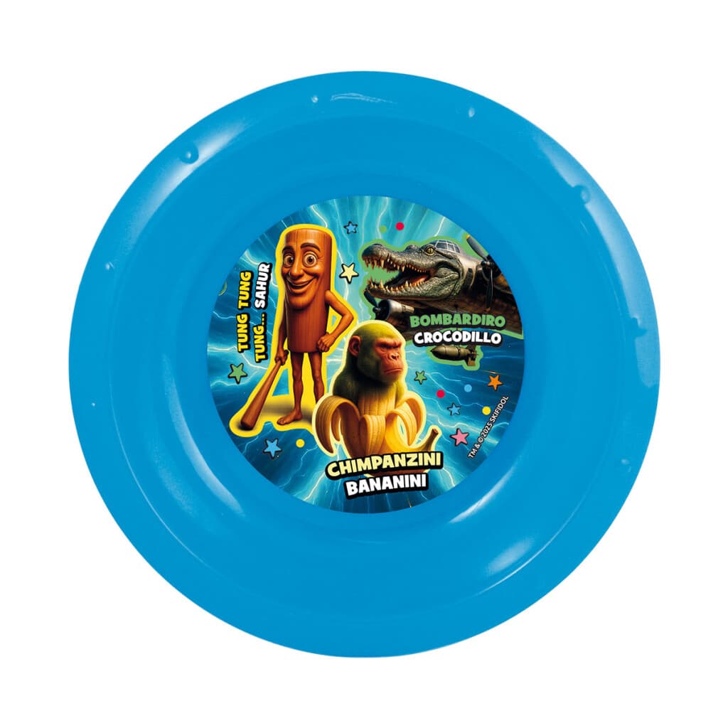 Bowl Plástico Easy Brainrot 17 cm - 1