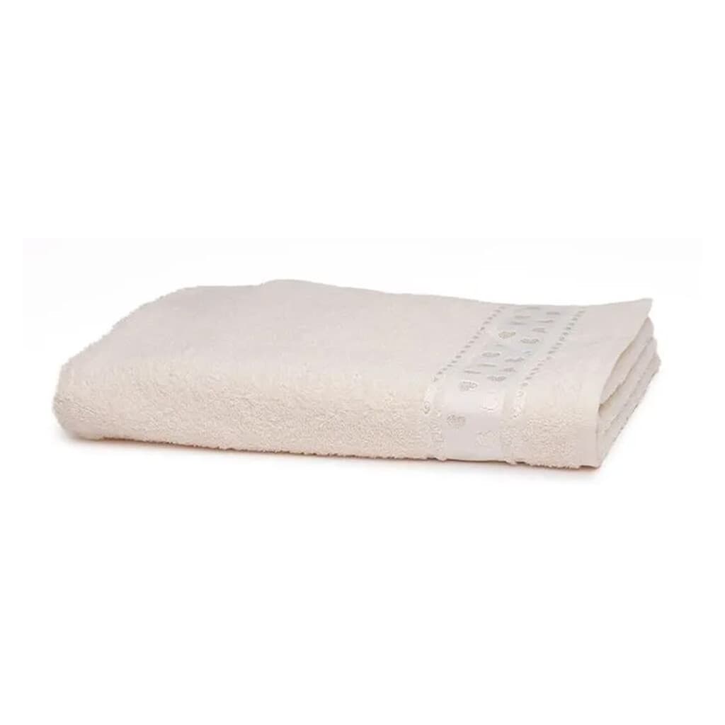 Toalla Mano Dohler Jacquard Premium 50 x 80 cm 100% Algodón - 6987 - CREMA - 2