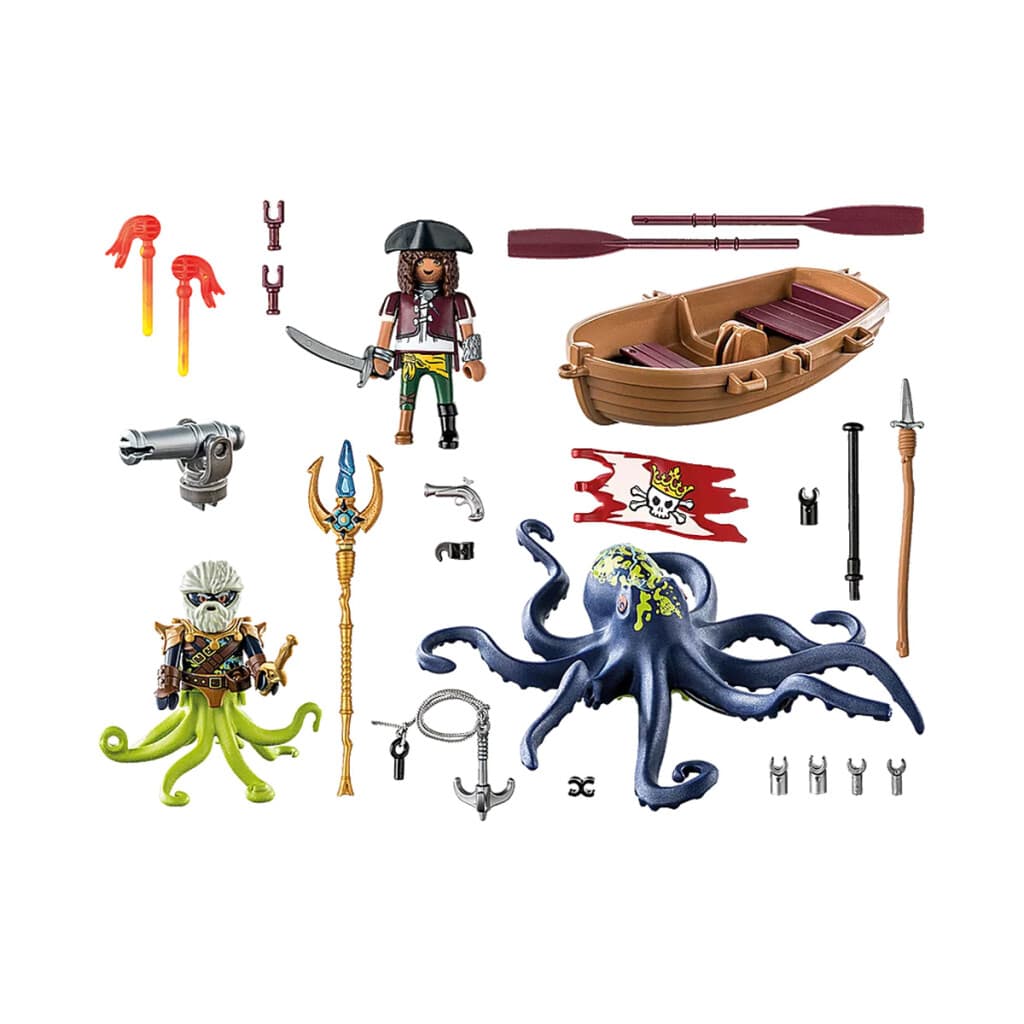 Batalla Marina Pirata contra Kraken Playmobil 44 Piezas - 3