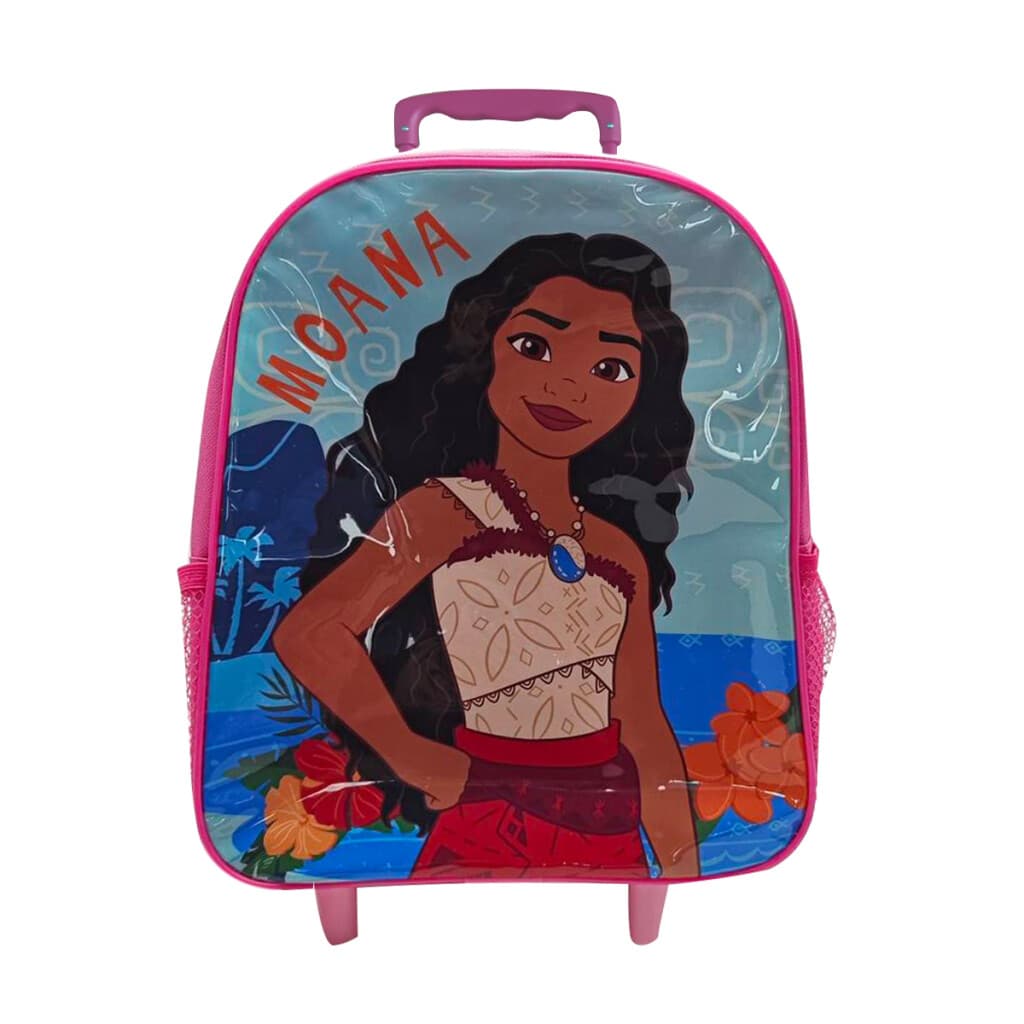 Mochila Infantil Moana con Carro 30 x 24 cm - FUCSIA - 1