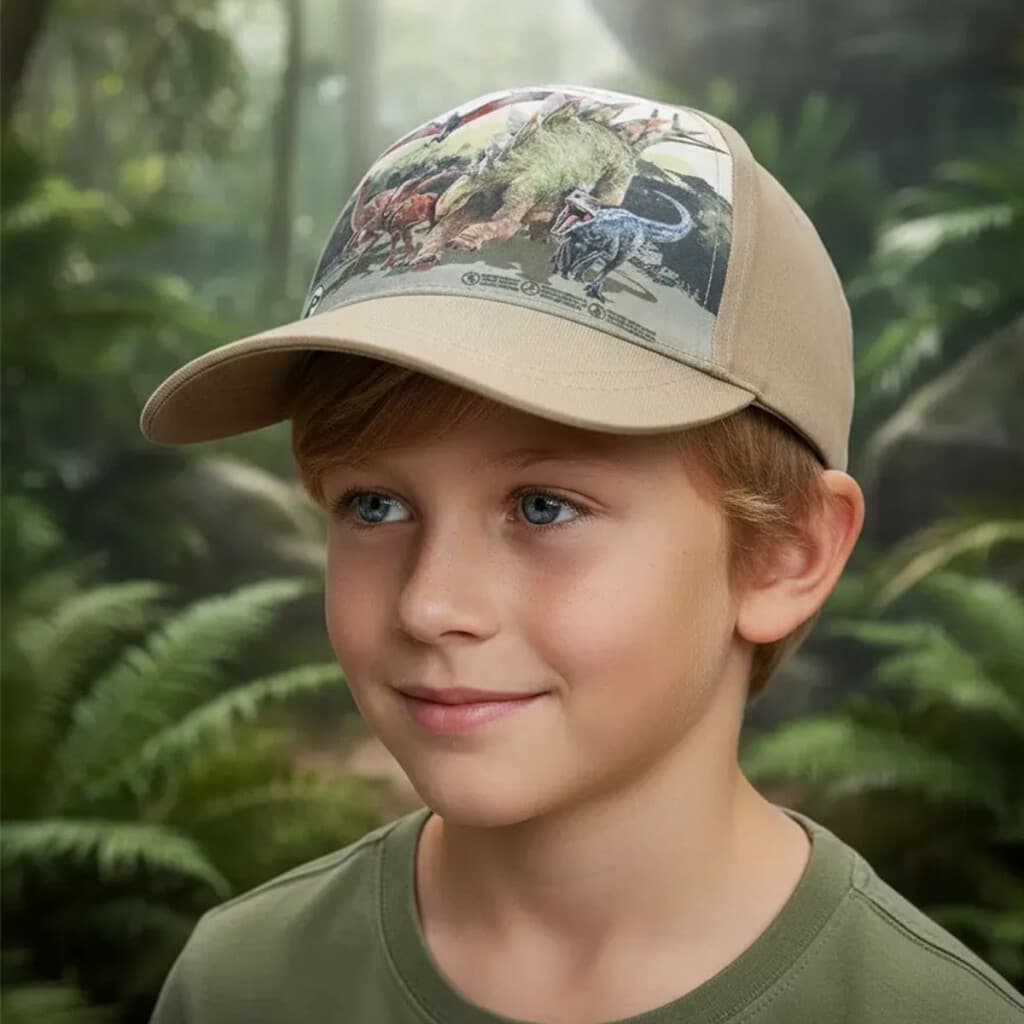 Gorro con Visera Infantil Jurassic World - 1