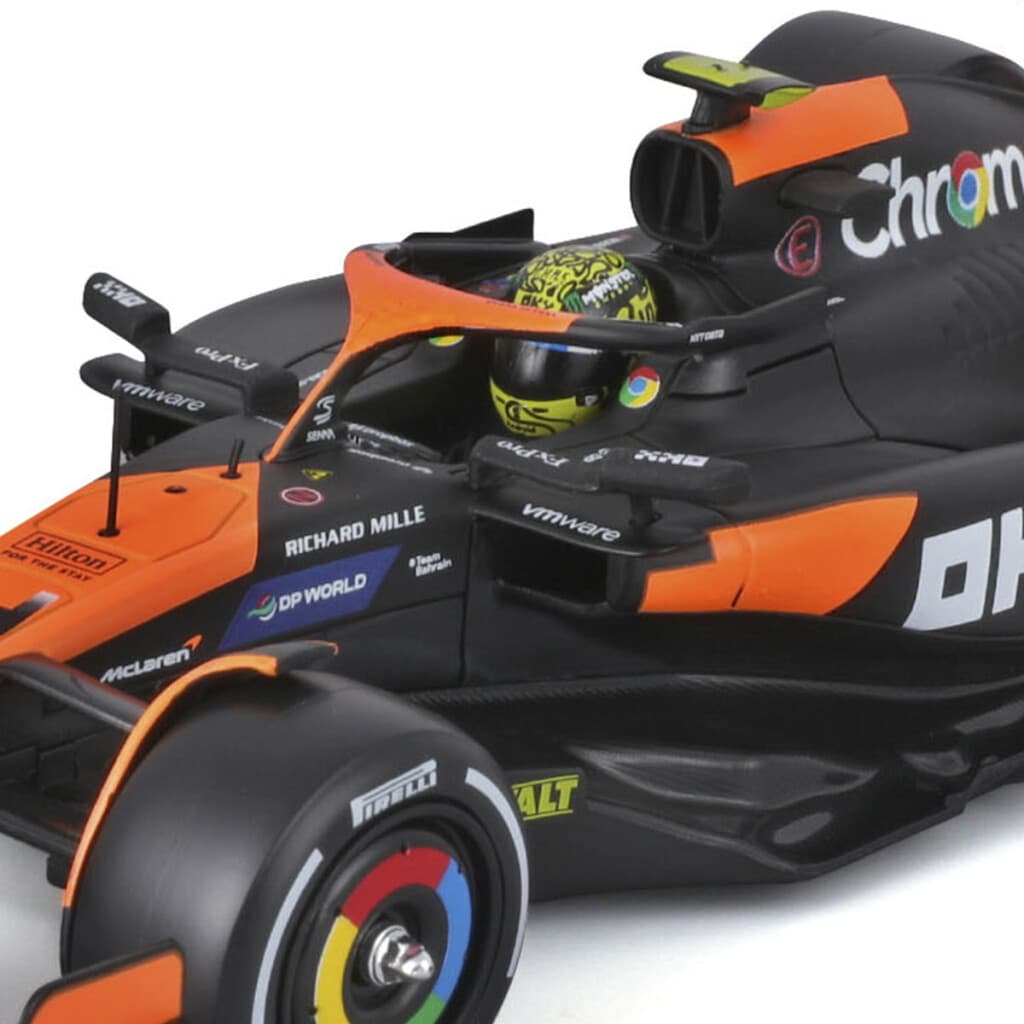 Auto Bburago Formula 1 McLaren Escala 1:24 - Lando Norris - 4