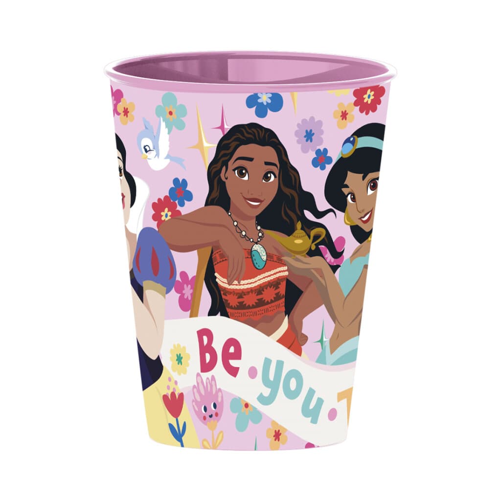 Vaso Plástico Princesas Disney 260 ml - 1