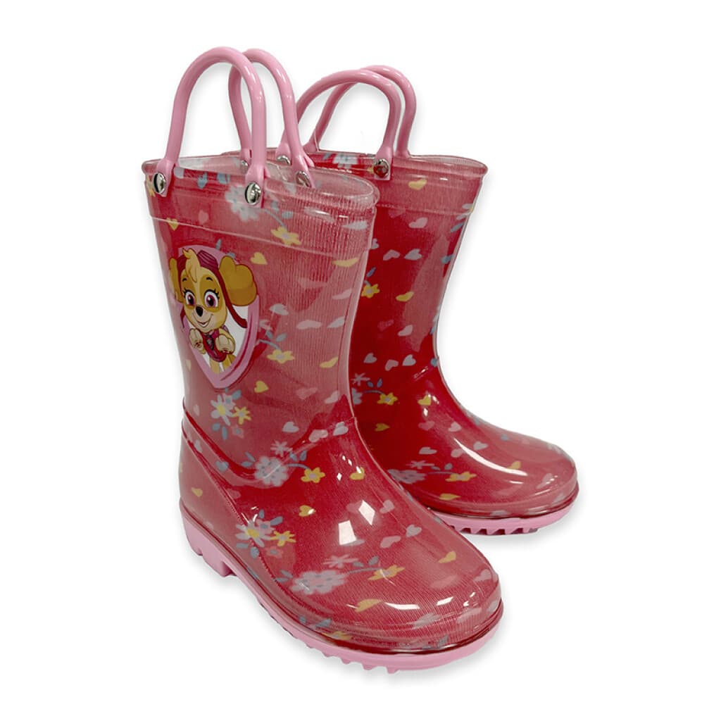 Botas de Lluvia Infantiles Paw Patrol Talle 24 al 29 - FUCSIA - Talle 25 - 2