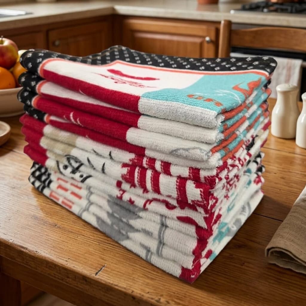 Pack x12 Repasadores Tecilar de Cocina Dohler - Surtido - 1