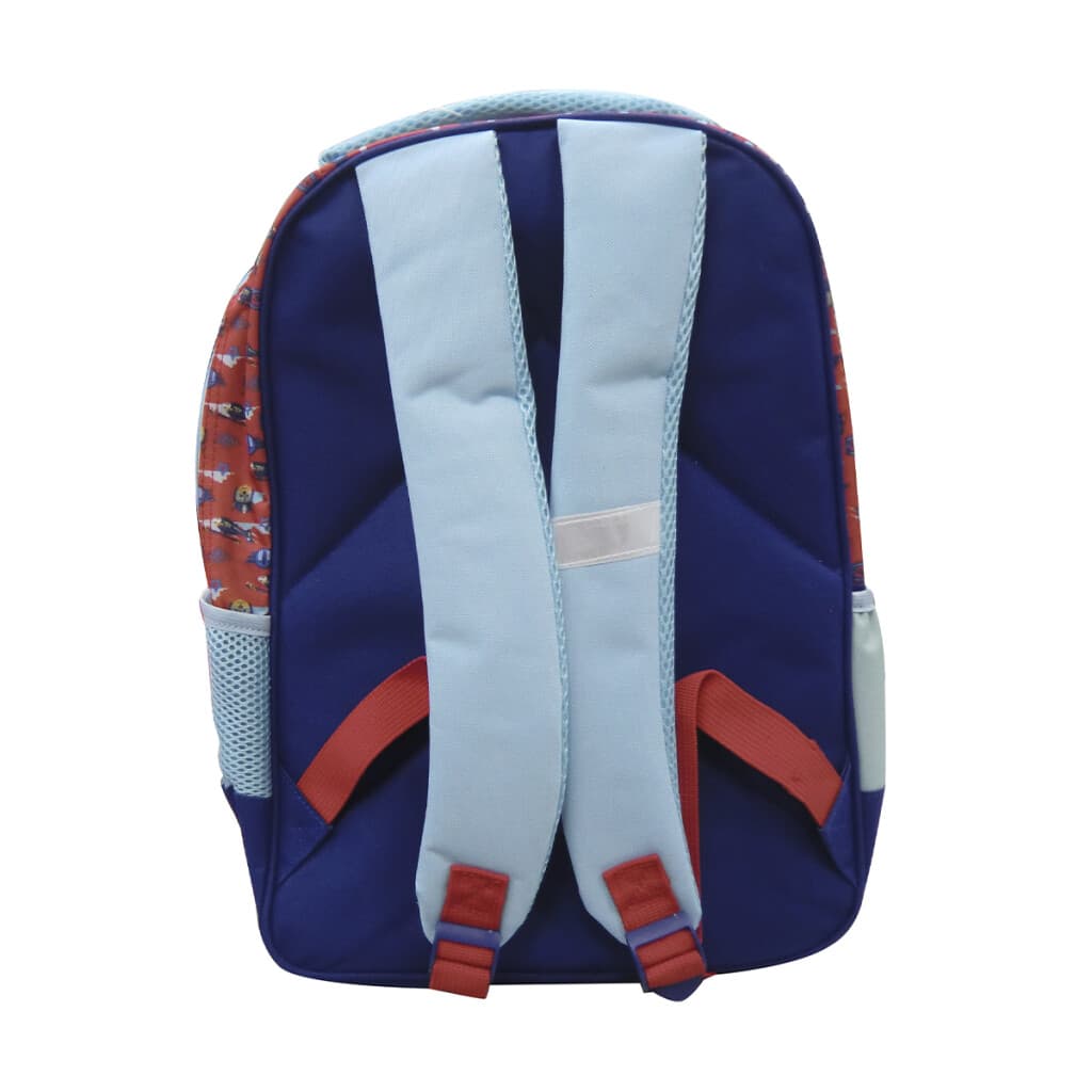Mochila Infantil 3D Paw Patrol Tafeta Grande 40 x 30 cm - AZUL/CELESTE - 3