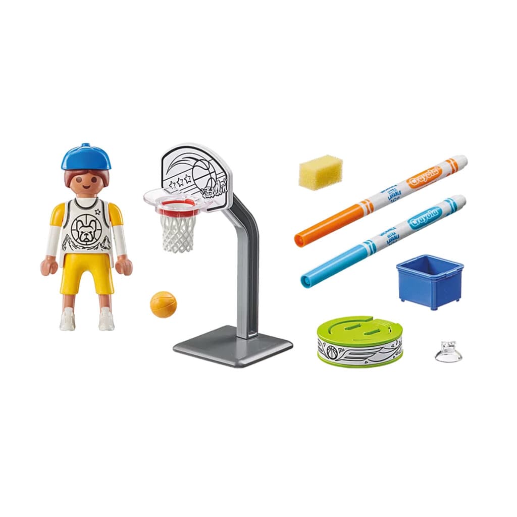 Juegos de Basquetbol para Pintar Playmobil 15 Piezas - 3