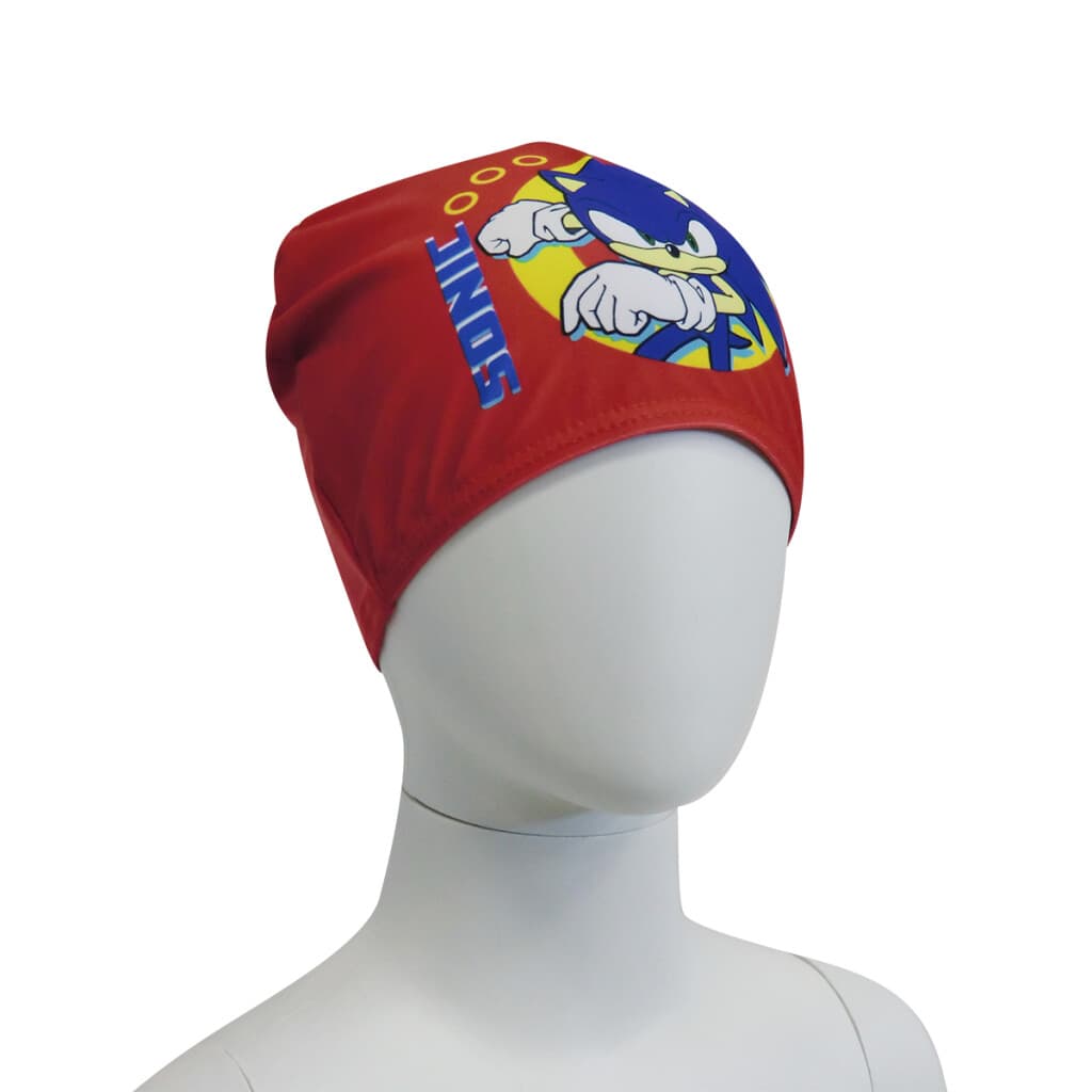 Gorra Natación Infantil Sonic Talle Único - ROJO - 2