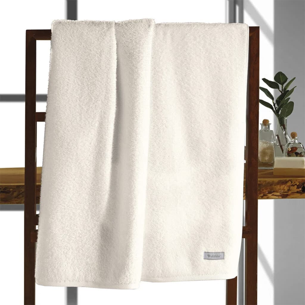 Toalla de Mano Florencia Dohler 100% Algodón 50 x 90 cm - CREMA - 1