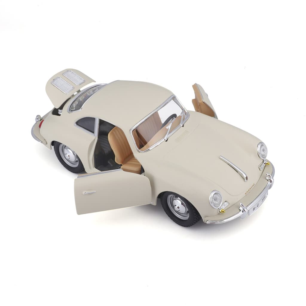 Auto de Colección Bburago Porsche 356B Coupe Año 1961 Escala 1:24 - 4