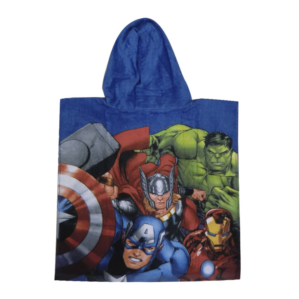Bata Poncho 100% Algodón 50 x 50 cm - Avengers - 3