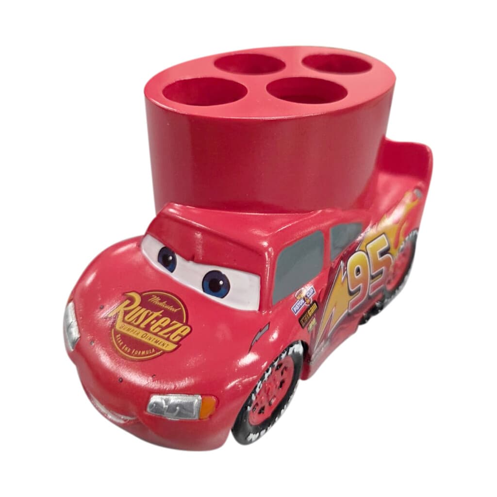 Porta Cepillo 3D Resina Cars x4 Espacio - 2