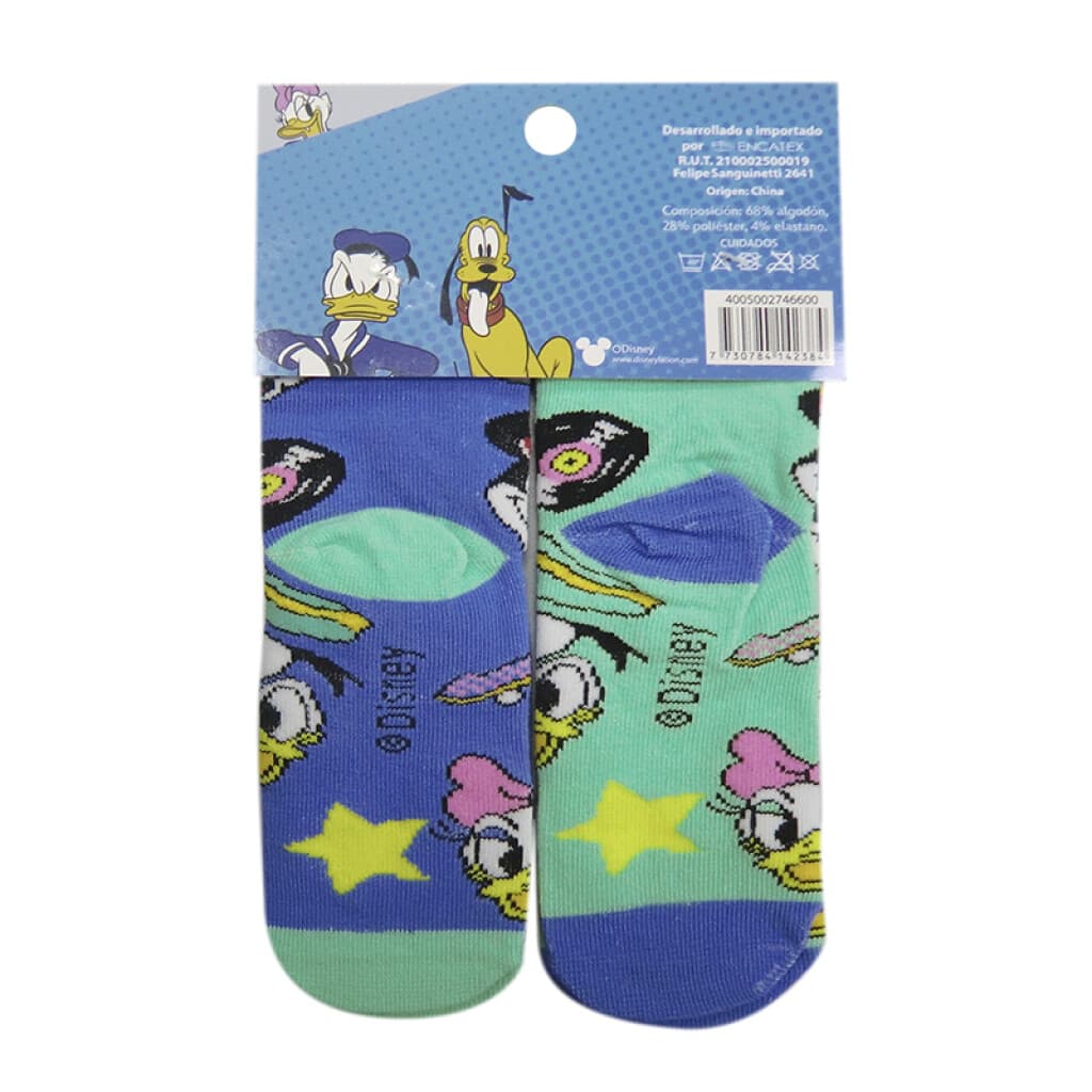 Pack x 2 Medias Infantiles Mickey y Sus Amigos Talle 19/30 - 27/30 - 2