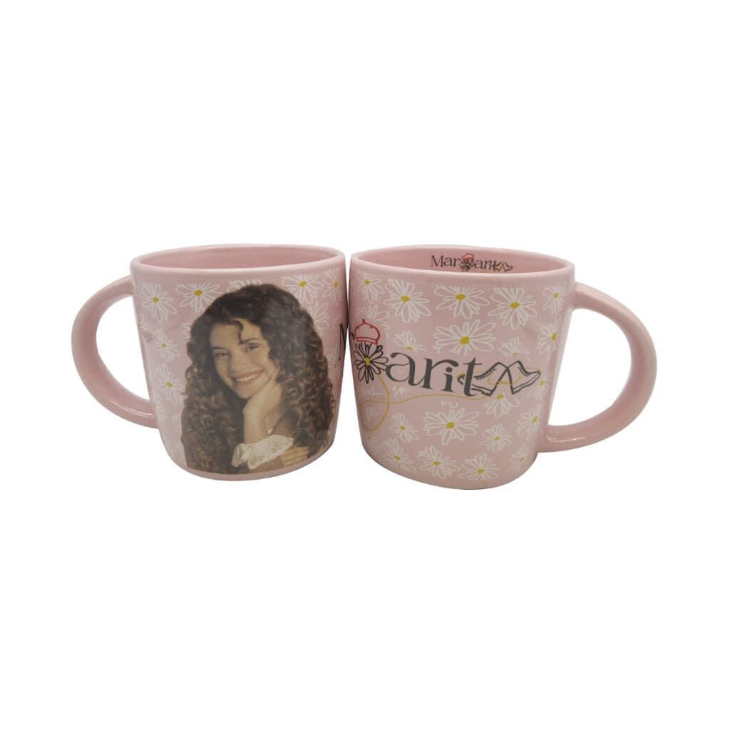 Taza Cerámica Infantil Margarita 355 ml - 1