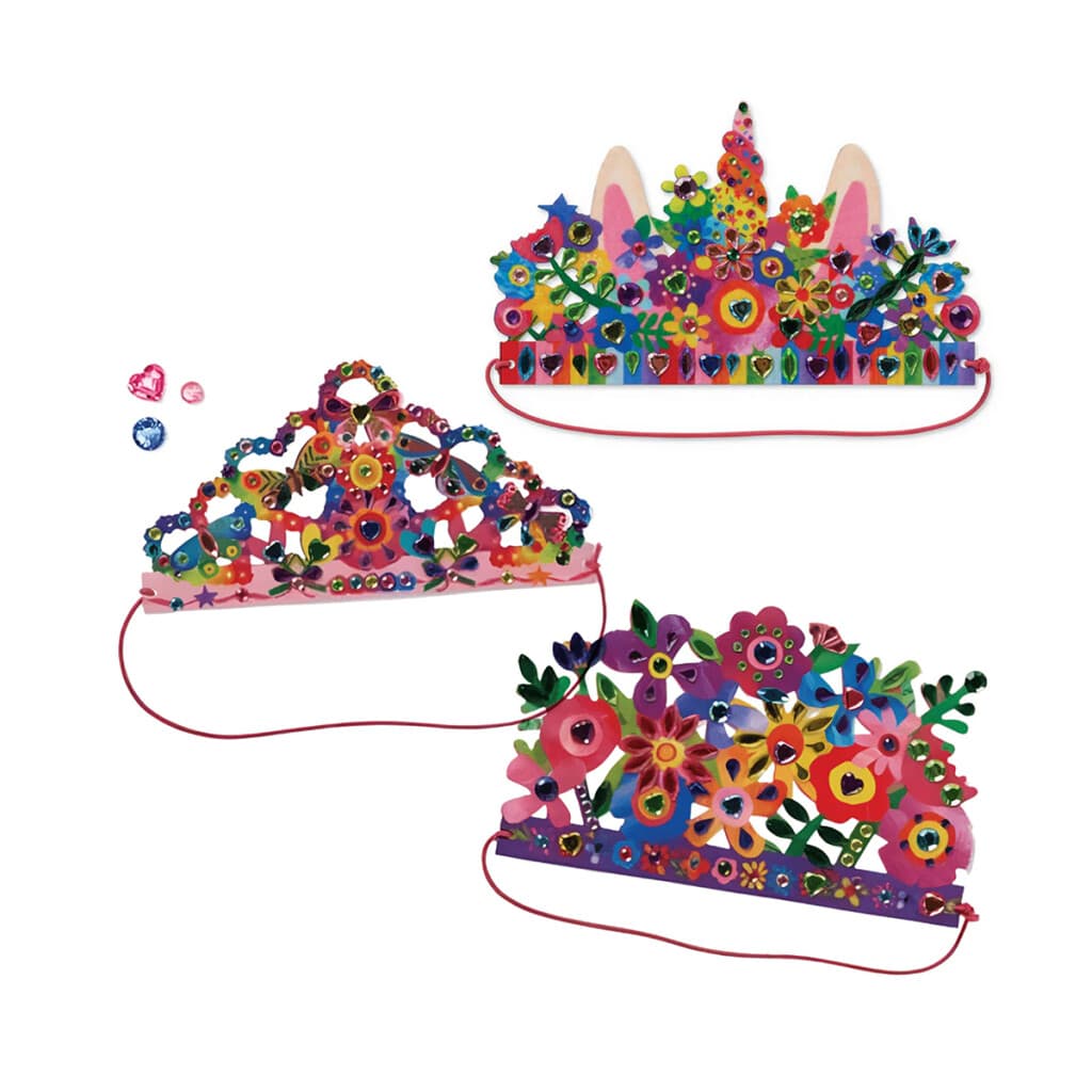Set x 3 Corona para Decorar Crocodile Creek - Unicornio