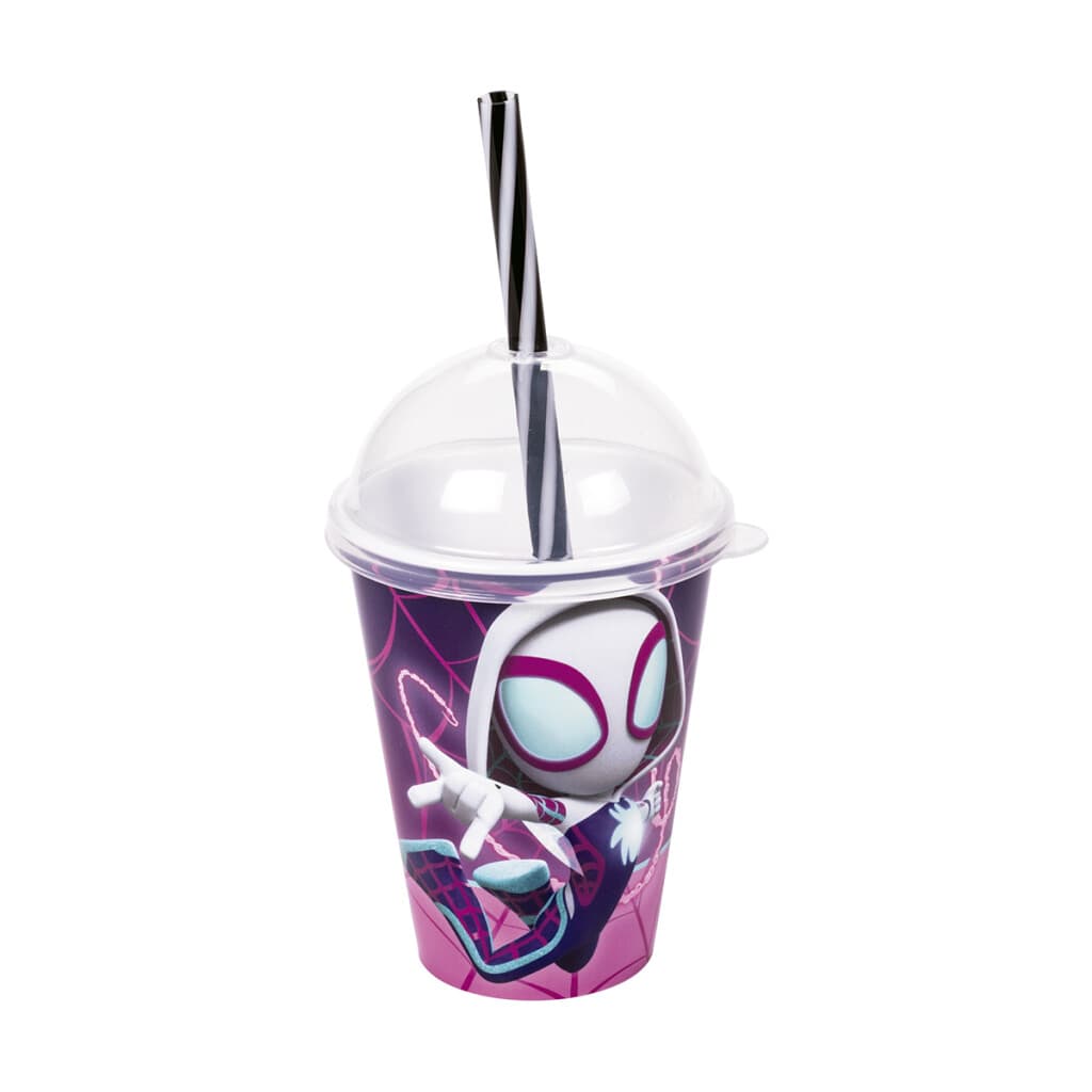 Vaso Plástico Milk Shake Spidey 280 ml Diseños Surtidos - 3