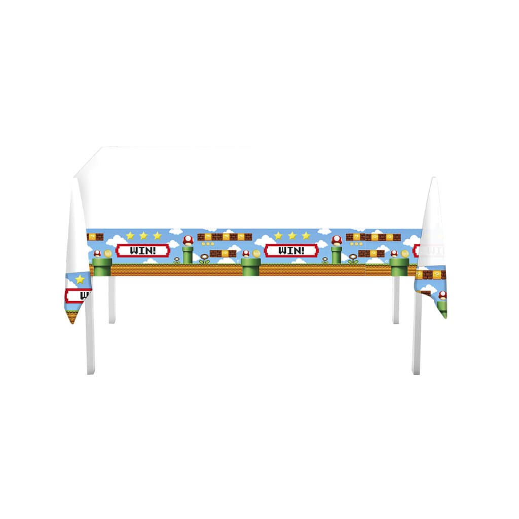 Cotillón Mantel Rectangular Video Game - 1