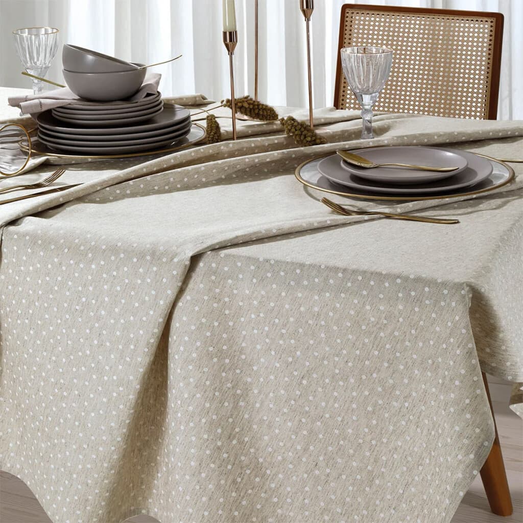 Mantel Rectangular Lino Clean Dohler 200 x 220 cm - LUNARES - 3
