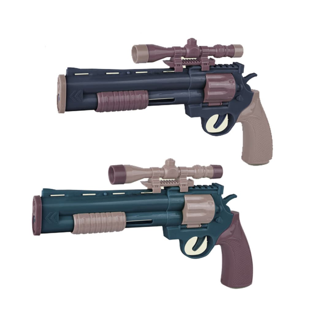 Pistola con Proyectil y Tiro al Blanco Colores Surtidos