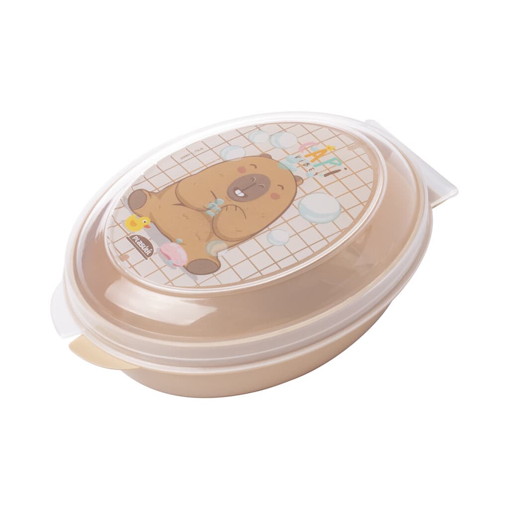 Jabonera Plástica Infantil Carpincho 180 ml - 1