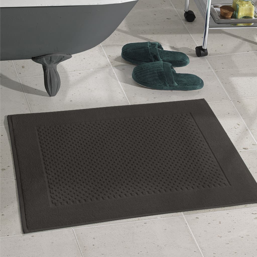 Toalla Piso Prime Dohler 100% Algodón 50 x 70 cm - GRIS OSCURO - 1