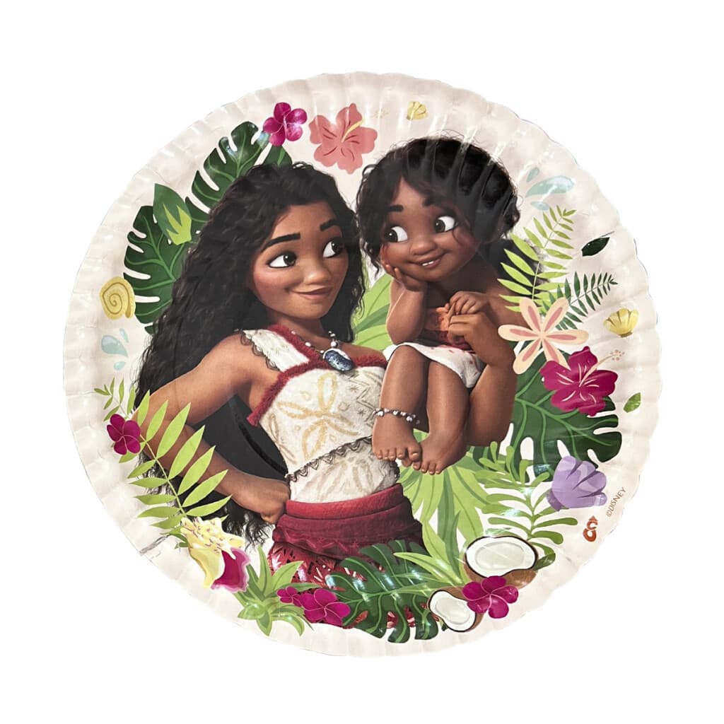 Cotillón Platos Descartables x 8 Moana - 1