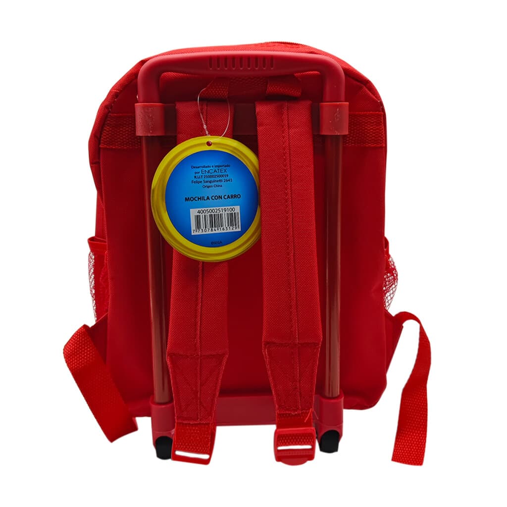 Mochila Infantil Sonic con Carro 30 x 24 cm - 3