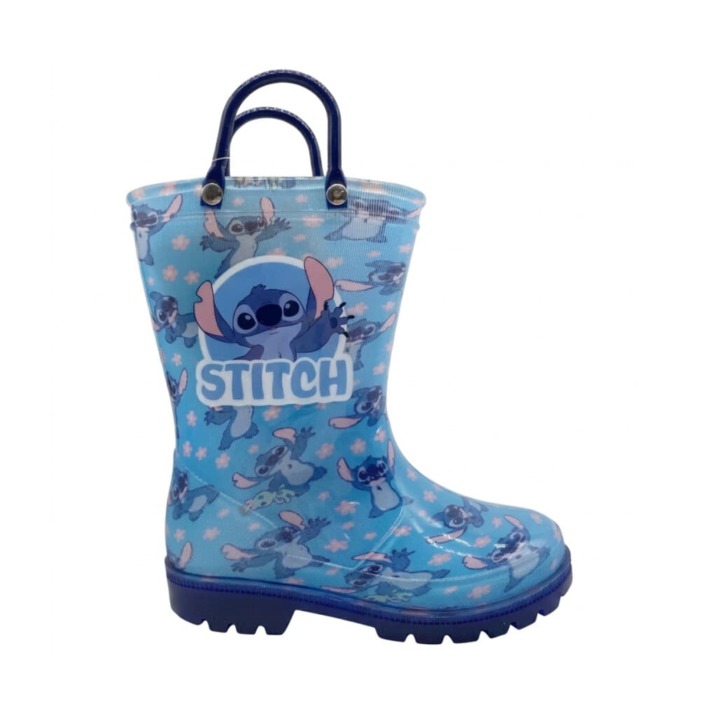 Botas de Lluvia Infantiles Stitch Talle 24 al 30 - Talle 25 - 2