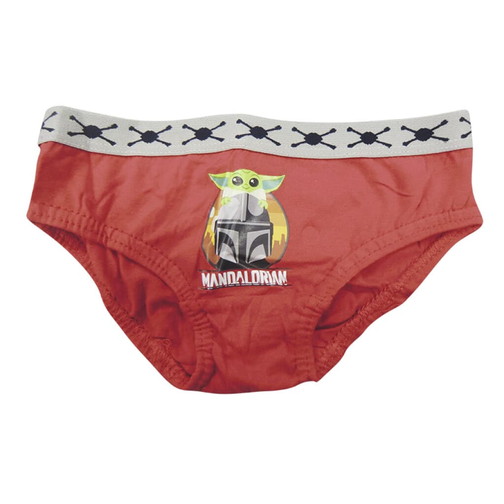 Slip Infantiles Baby Yoda Diseño Surtido Talle 2/7 - 4/5 - 1