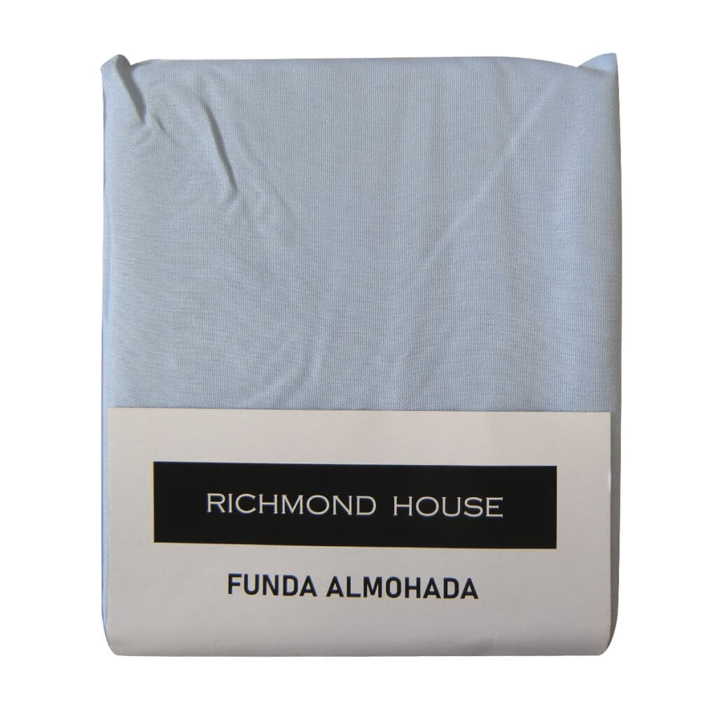 Funda Almohada Microfibra Richmond House - CELESTE - 2