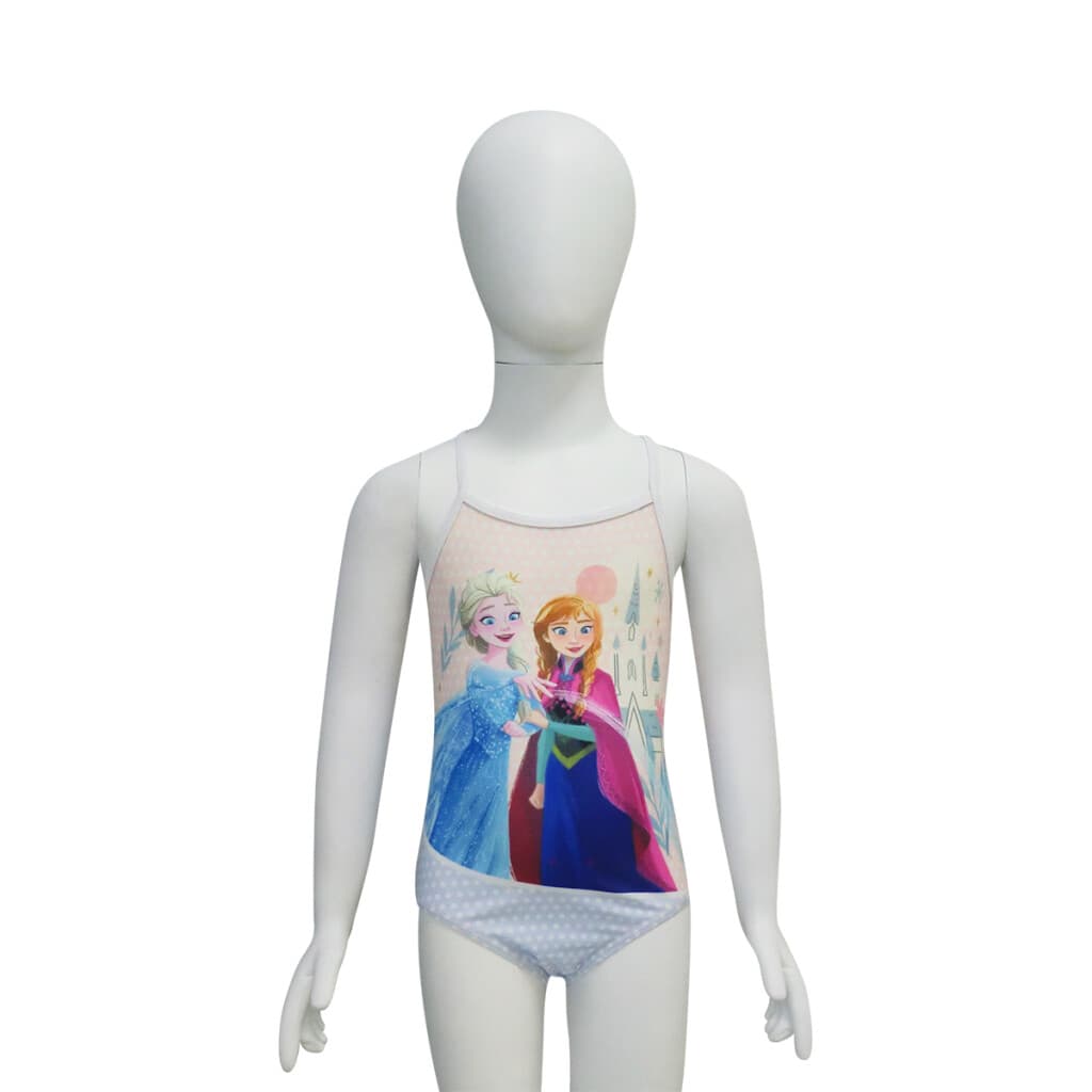 Malla Entera Playa Infantil Frozen Talle 4/10 - SALMON - 2