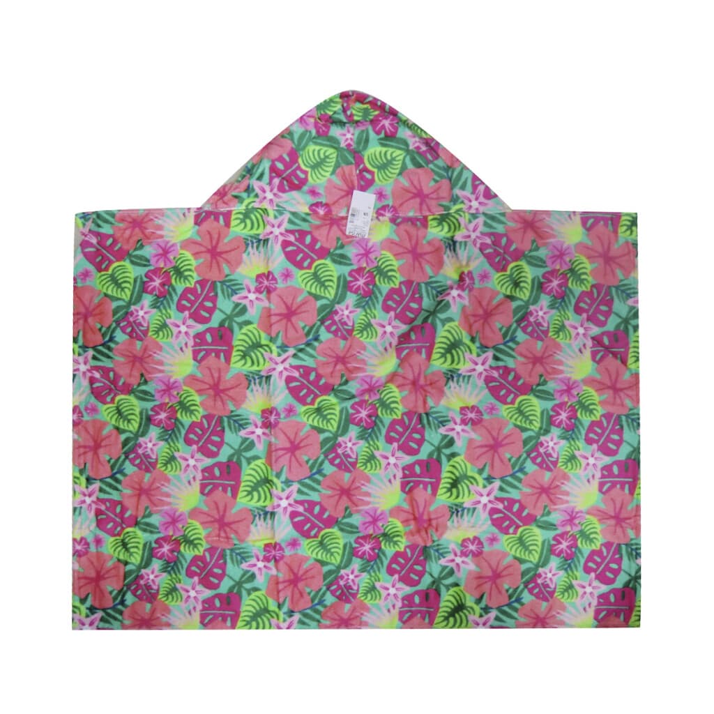 Toalla Con Capucha Bebé Döhler Velour 90 x 70 cm - TROPICAL MAR 01 - 1