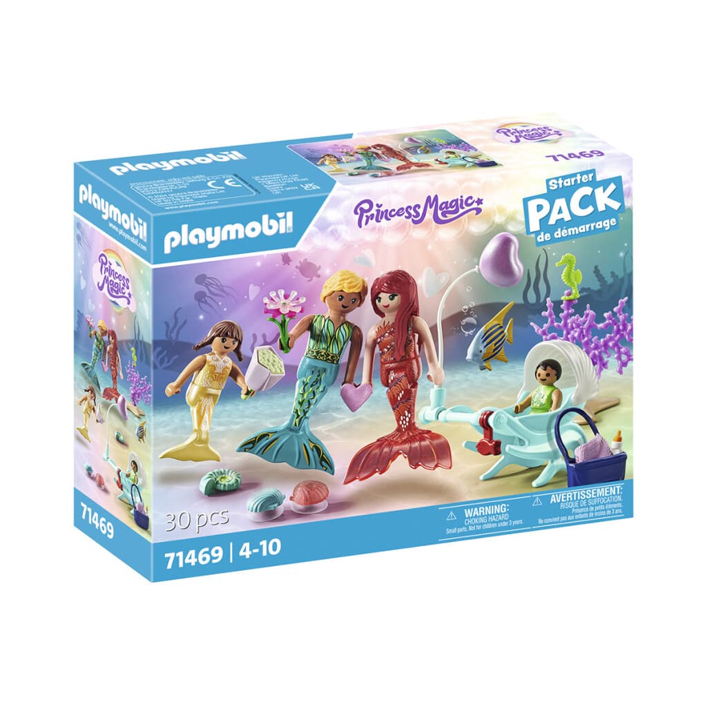 Familia de Sirenas Bajo el Agua Playmobil 30 Piezas - 2