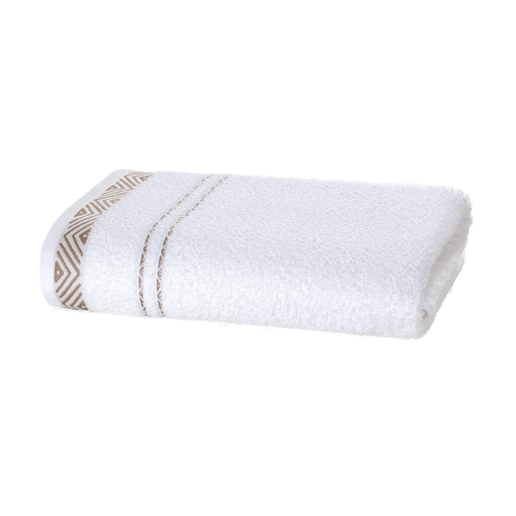 Toalla Baño Dohler Jacquard Premium 70 x 140 cm - 7681 - BLANCO - 2