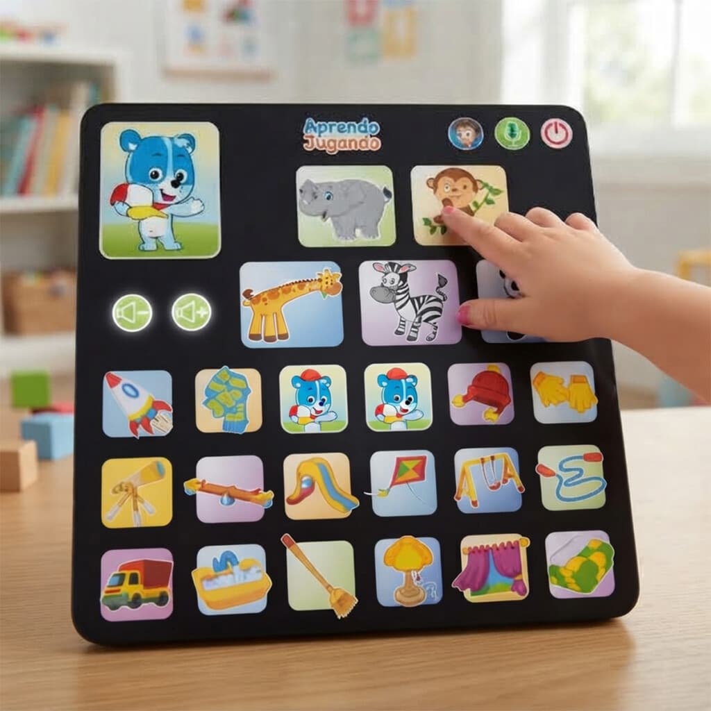 Tablet Infantil Didáctica con Voces y Sonidos 21 x 21 cm
