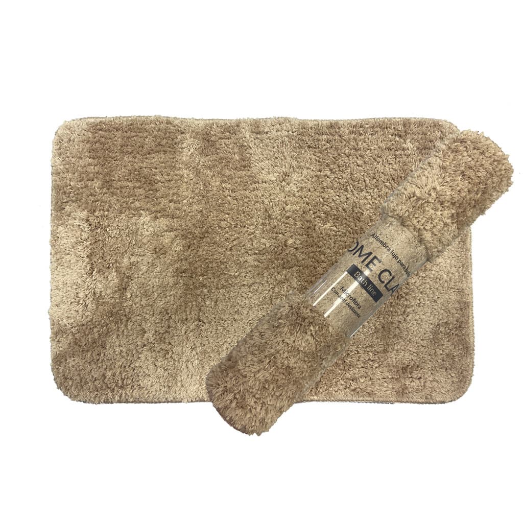 Alfombra Baño con Pelo Largo Home Class 40 x 60 cm - BEIGE - 2