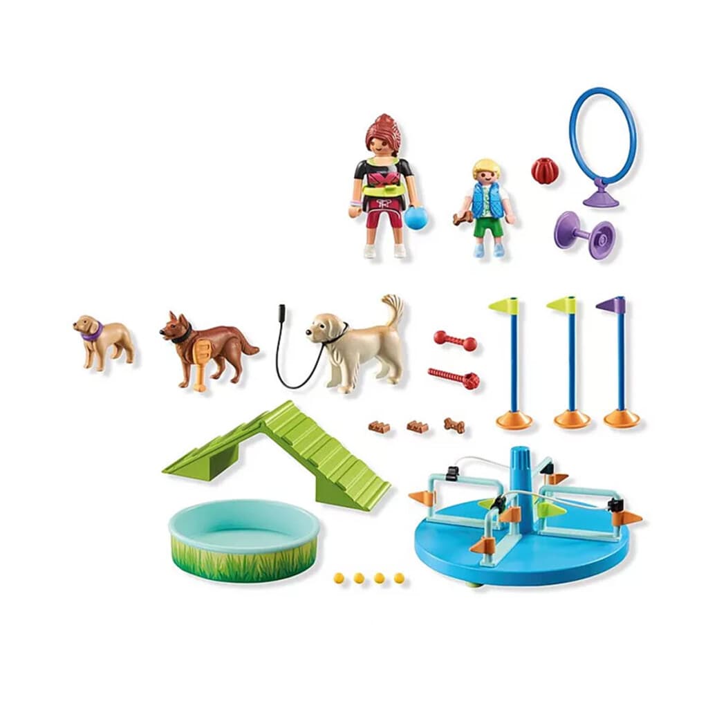 Parque de Entrenamiento Perros Playmobil 61 Piezas - 3