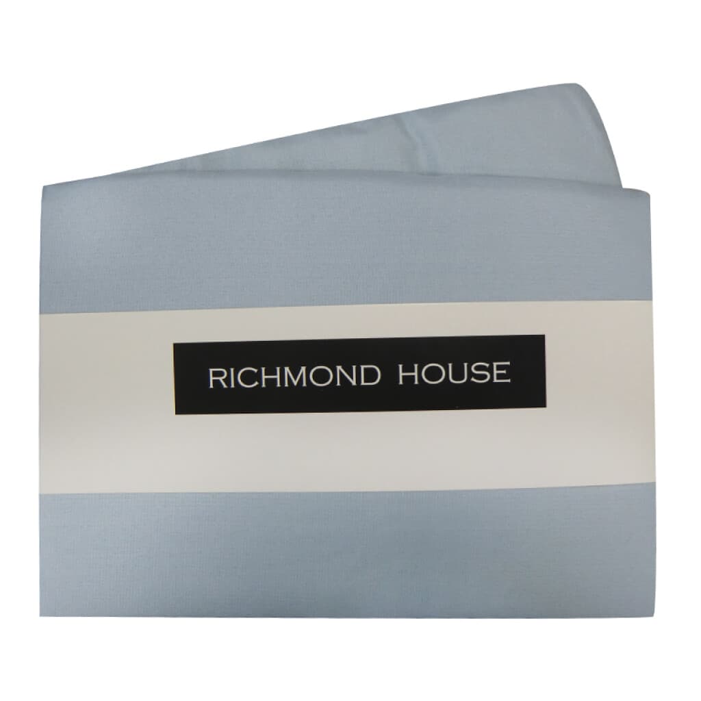 Juego Sábanas Queen Size Richmond House Lisas 100% Microfibra - CELESTE - 2